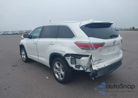 2016 Toyota Highlander Limited V6 from USA, damaged, VIN 5TDDKRFH4GS274886
